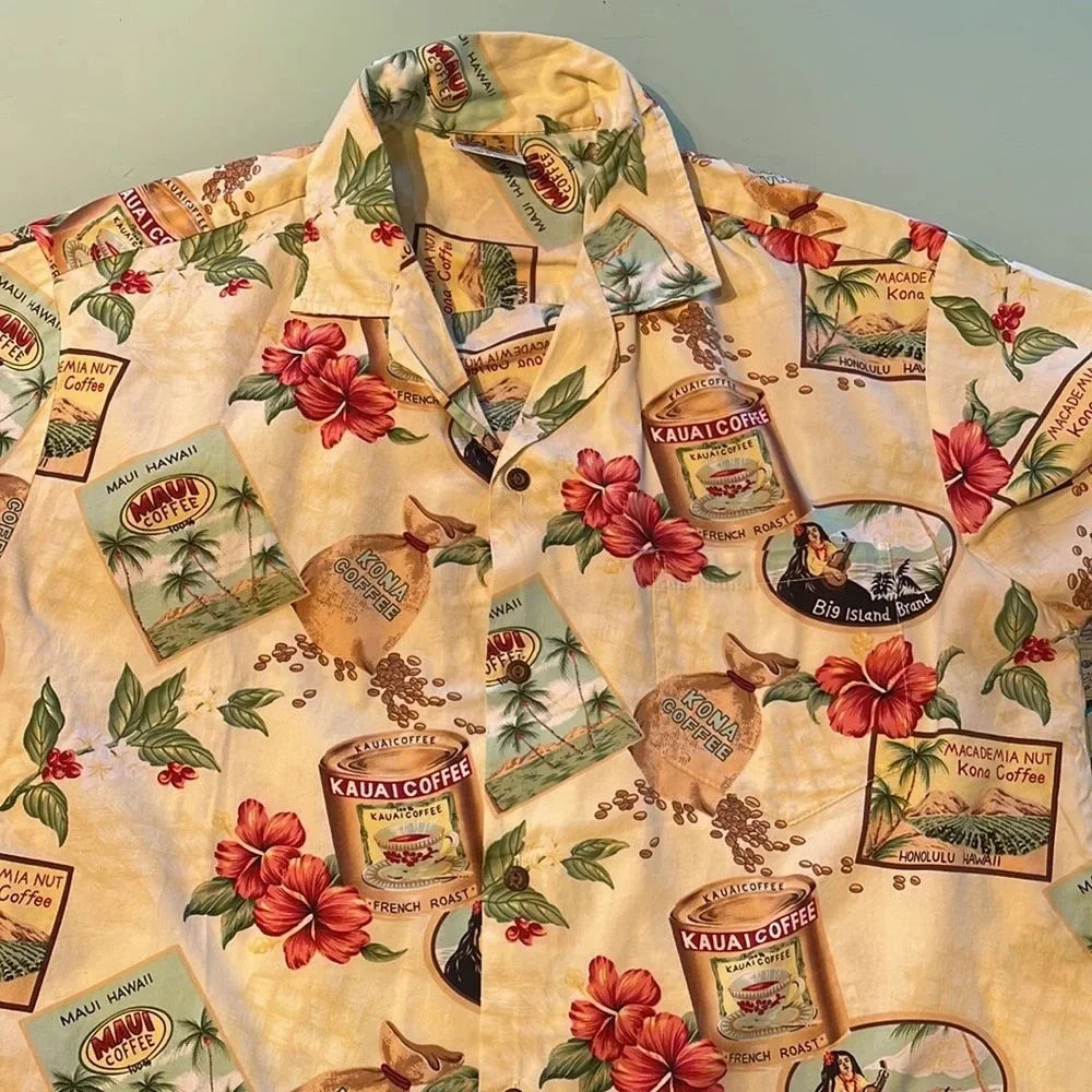 Hawaiian shirt Winnie Fashion brand size XL - Picture 10 of 10